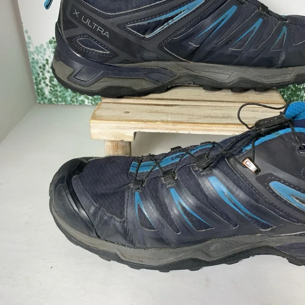 Salomon X Ultra 3 GTX Mens Size 12.5 Hiking Running Shoes Goretex Waterproof